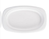 Biodegradable Plant Fiber Tablewares White-colored Products Plate