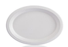 Biodegradable Plant Fiber Tablewares White-colored Products Plate