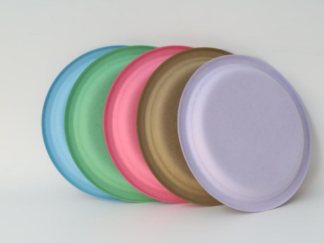 Biodegradable Plant Fiber Tablewares Colored Products